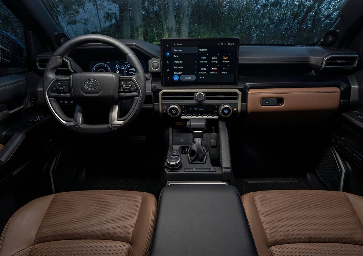 Interior toyota 4runner 2025
