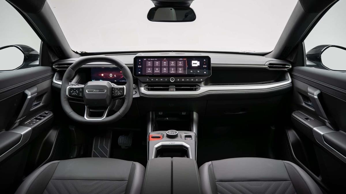 novo jeep compass 2026 interior painel