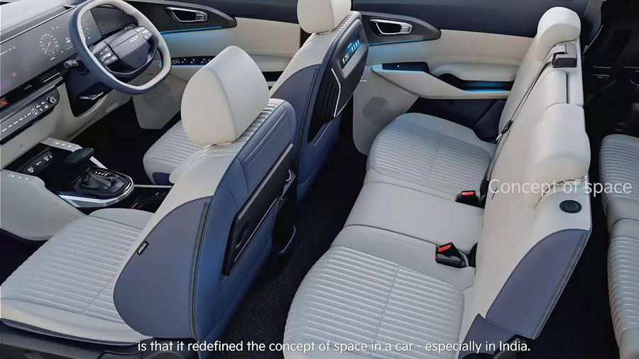kia carens clavis interior