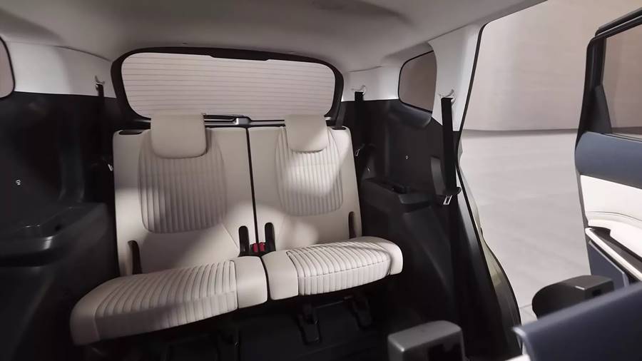 kia carens clavis interior banco traseiro