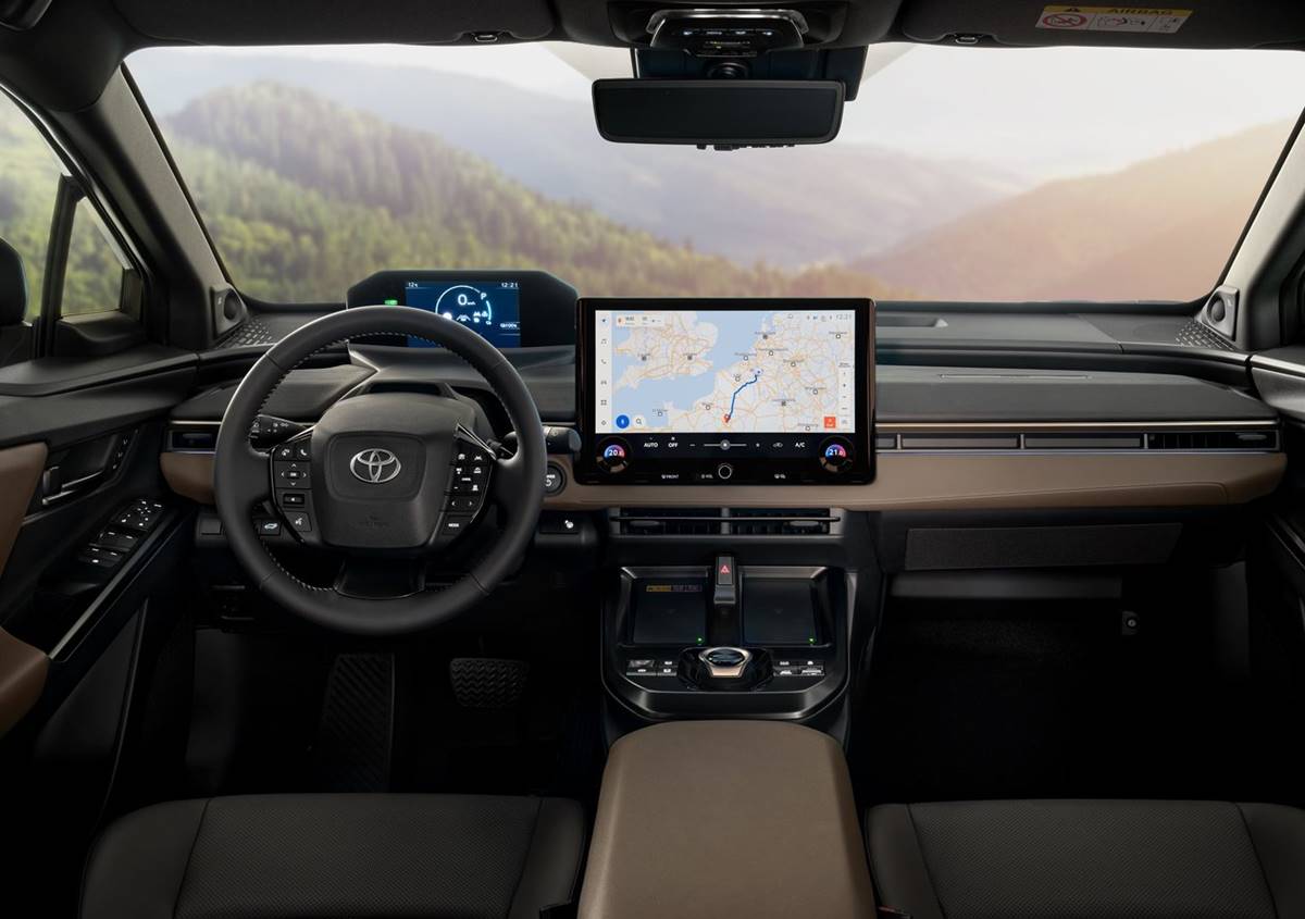 Toyota bZ4X Touring interior