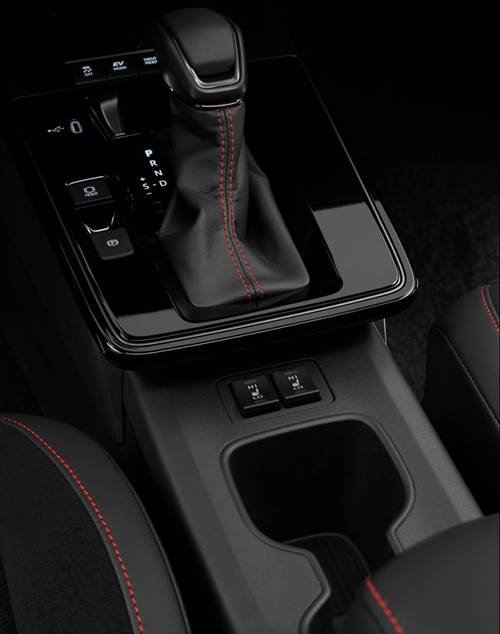 toyota corolla cross 2026 interior novo console central