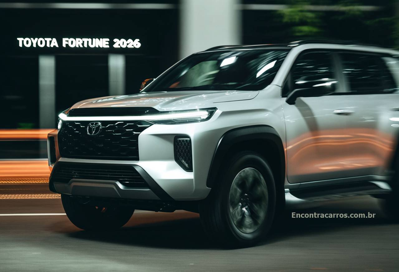 Toyota SW4 2026 projeção / toyota fortune 2026