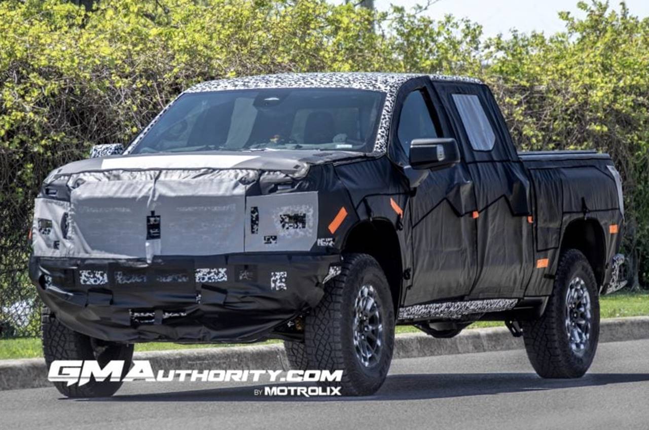 Nova Chevrolet Silverado 2027 - Nova geração já roda em testes nos EUA 1 chevrolet silverado 2027