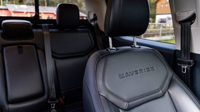 ford maverick black 2026 interior