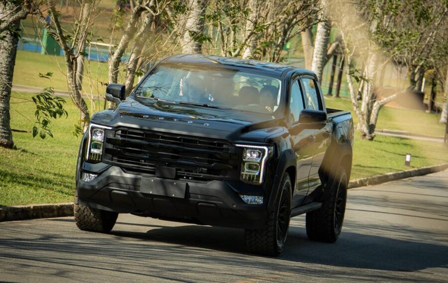 Foton Tunland 2026 - Picape grande chinesa estreia por R$ 279.990 mirando as picapes médias no Brasil 1 foton tunland 2026