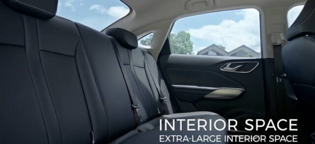 GAC Aion ES interior banco traseiro