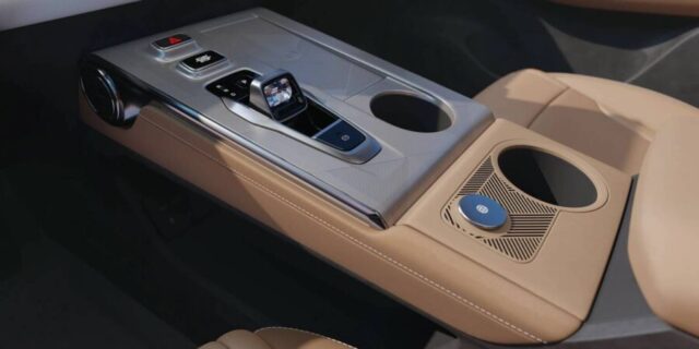 GAC GS4 interior console