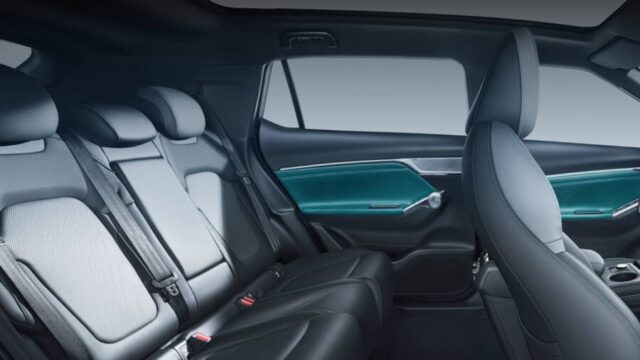 GAC GS4 interior banco traseiro
