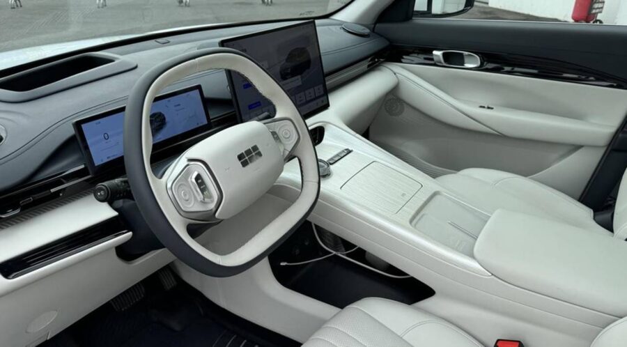 Geely EX5 2026 - Em detalhes o SUV elétrico que estreia no Brasil por R$ 195.800 6 geely ex5 2026 interior