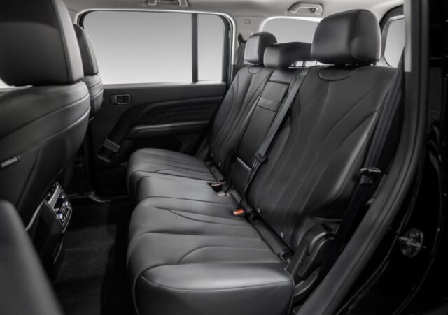 Haval H9 interior banco traseiro