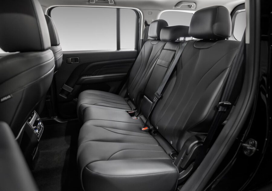 Haval H9 interior banco traseiro