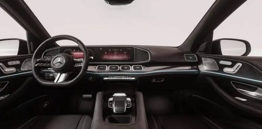 Mercedes GLE 2026 terá visual atualizado, porém não mudará de geração 4 interior mercedes gle 2025