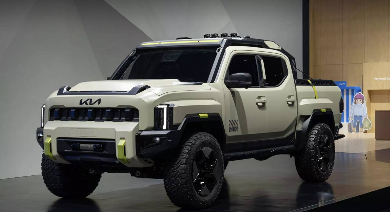 Kia Tasman off-road version
