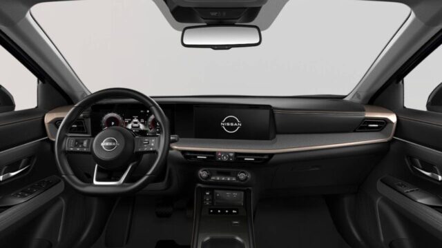 Nissan kicks Exclusive 2026 interior painel