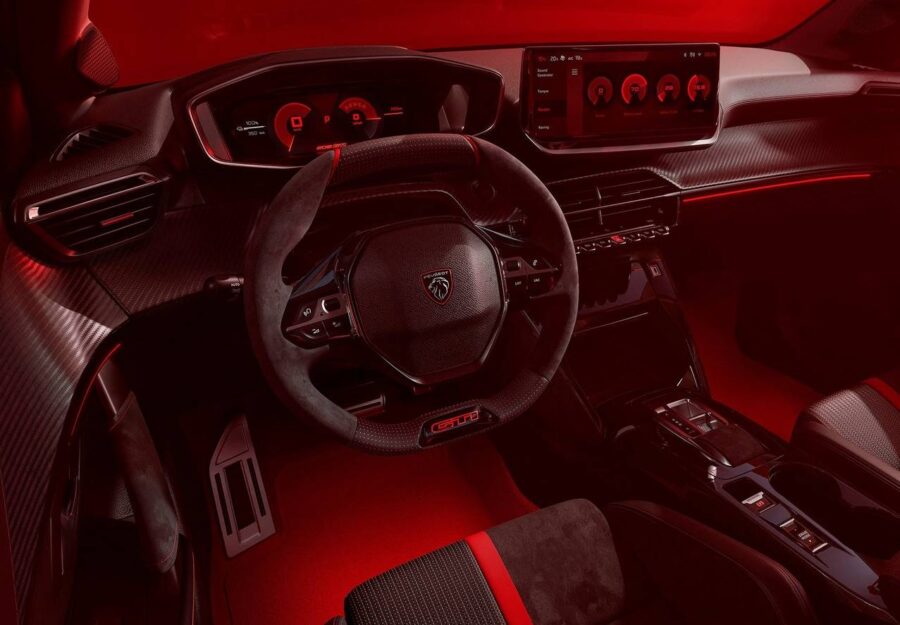 peugeot 208 GTI 2026 interior