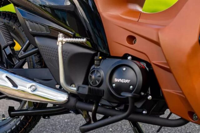 shineray jet 125 detalhe motor