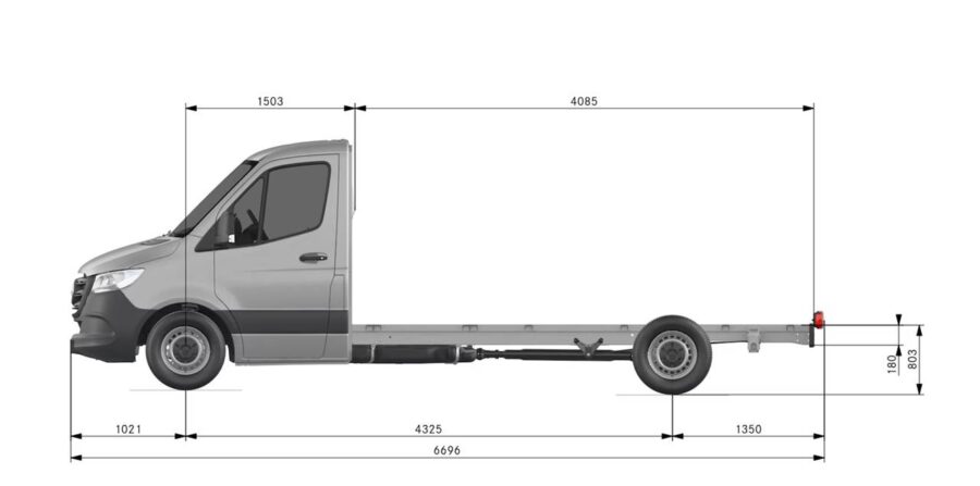 Mercedes Sprinter 2026 - Conheça versões, equipamentos, preços e detalhes técnicos 10 sprinter chassi