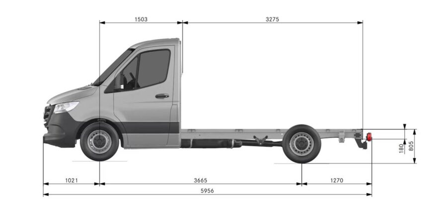 Mercedes Sprinter 2026 - Conheça versões, equipamentos, preços e detalhes técnicos 11 sprinter chassi