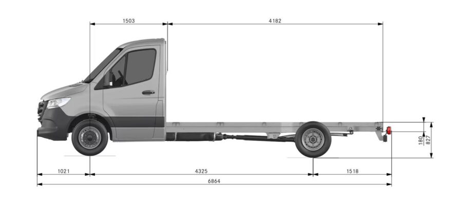 Mercedes Sprinter 2026 - Conheça versões, equipamentos, preços e detalhes técnicos 12 sprinter chassi