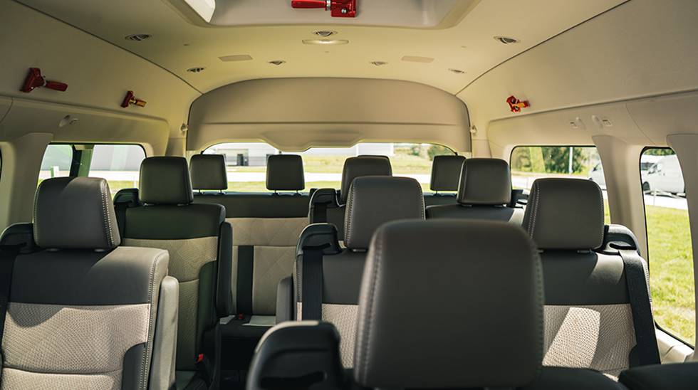 toyota hiace interior
