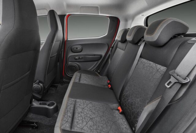 Fiat Mobi 2026 interior banco traseiro