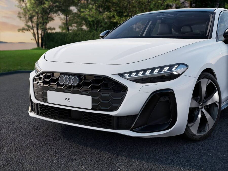 Novo Audi A5 2026 chega ao Brasil com preço de R$ 379.990 para substituir o A4 e impressiona 6 Audi A5 2026 detalhes dianteira e farois