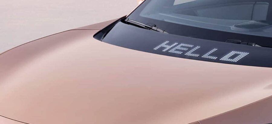 Avatr 11 - Capaz de atingir os 100 km/h em menos de 4 segundos SUV chega ao Brasil ainda nesse ano 5 avatr 11 Interactive Halo Screen