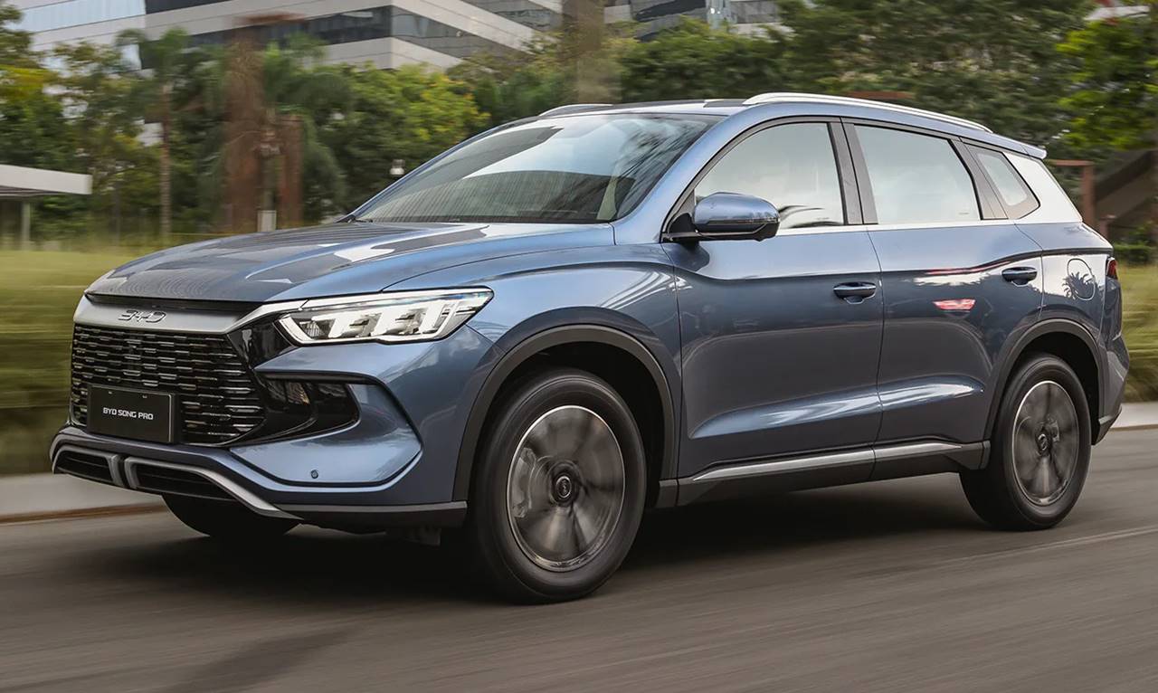 BYD já é a 9ª maior marca do Brasil, já vende mais do que Nissan, Citroën e Ford 1 byd song pro 2026
