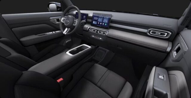 chevrolet spark euv interior preto