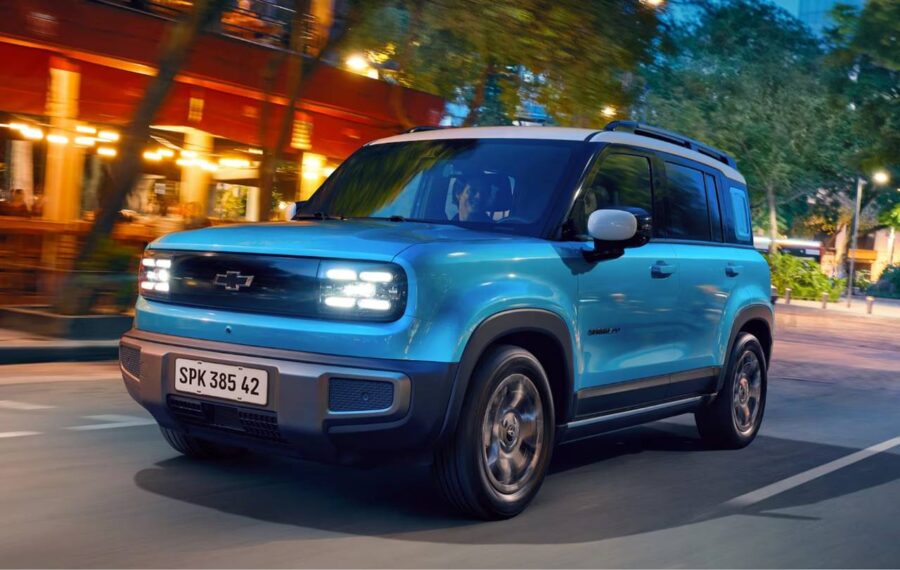 De "Novo Cruze 2026" a rival do BYD Dolphin - Confira os novos elétricos da GM que chegarão ao Brasil 1 chevrolet spark euv