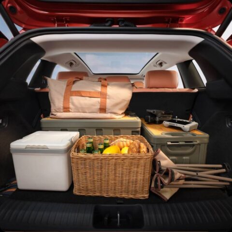 GAC Aion V porta malas