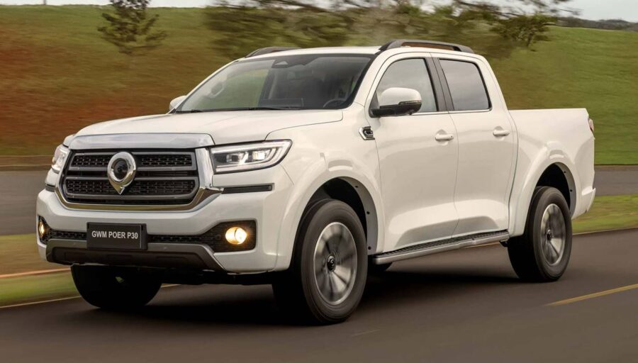 GWM Poer P30 2026 - Em detalhes a picape chinesa que chega em setembro para desafiar Hilux e companhia 1 gwm poer p30 2026