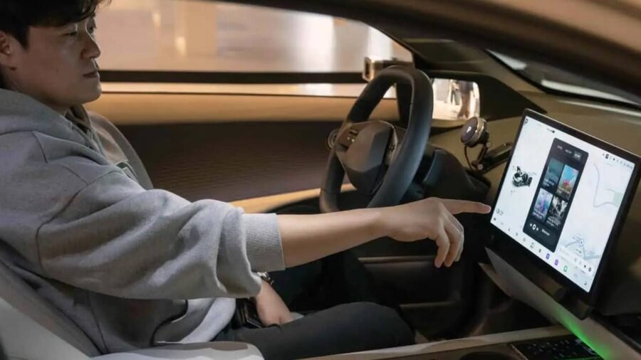 Novo Tucson 2026 - Nova geração do Tucson já roda em testes na Coreia confira todos os detalhes 5 interior futuro hyundai tucson