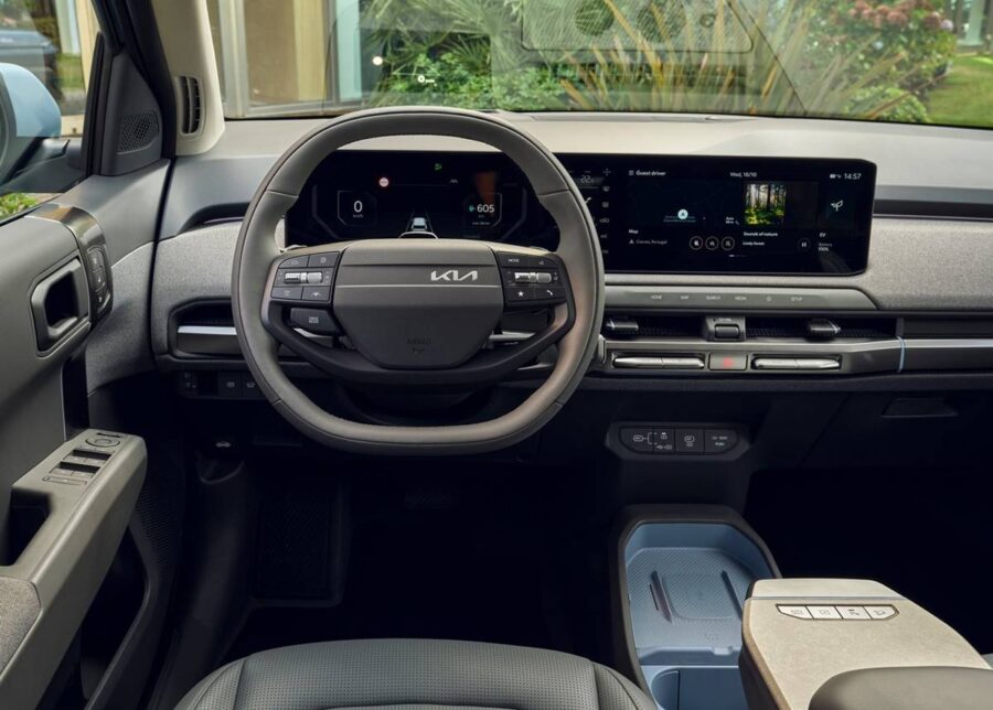 Kia Stonic 2026 ganhará visual totalmente novo e ficará mais tecnológico 5 kia ev3 interior