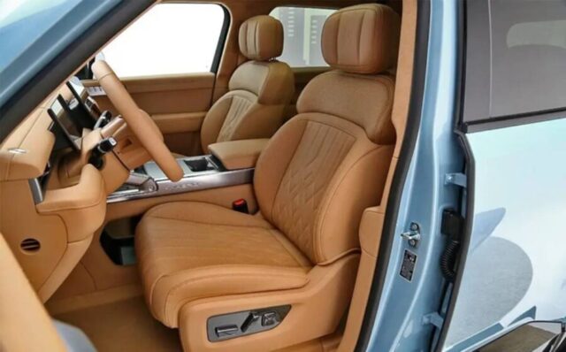 Dongfeng M-Hero M817 interior banco dianteiro front seat