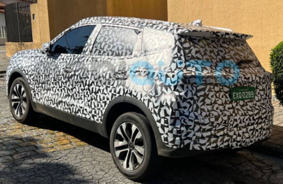 Novo Chery Tiggo 5X 2027 já roda em testes no Brasil 5 tiggo 5x 2026