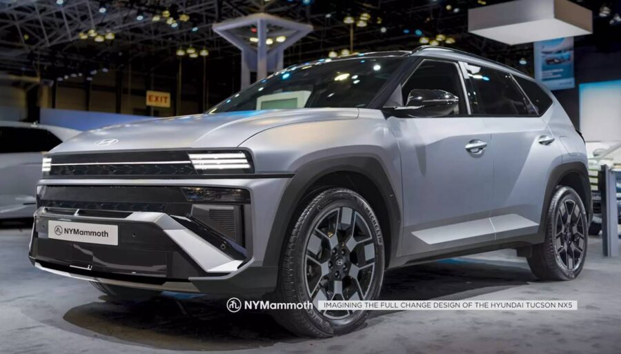 Novo Tucson 2026 - Nova geração do Tucson já roda em testes na Coreia confira todos os detalhes 2 novo hyundai tucson 2026