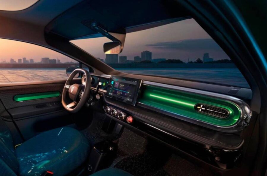 Novo Renault Twingo 2026 - Versão de produção será relevada em setembro no Salão de Munique 2 interior novo renault twingo 2026