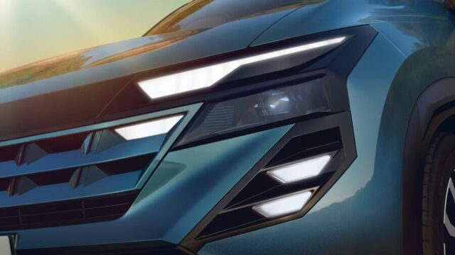 Renault Boreal detalhe faróis full LED