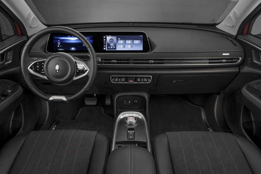 GWM Ora 03 BEV58 - Nova versão tem autonomia para 315 km e custa R$ 169.000 3 Ora 03 BEV58 interior painel
