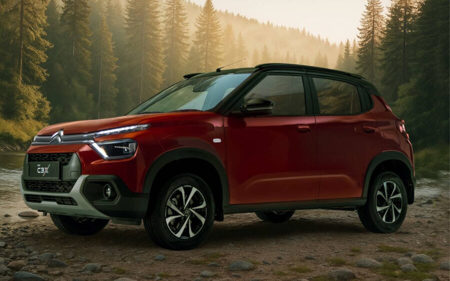 Citroën C3 2026 da Índia fica muito mais equipado e tem novas versões 1 Citroen C3X 2026 india