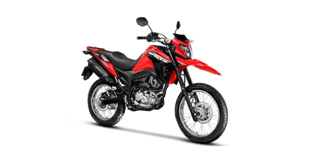 Honda Bros 160 2026 vermelha