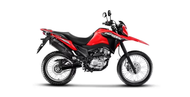 Honda Bros 160 2026 vermelha