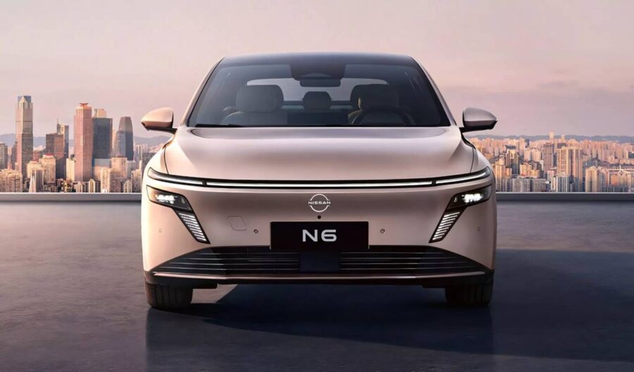 Nissan N6 - Sedan híbrido para a China roda até 130 km no modo elétrico 2 Nissan N6