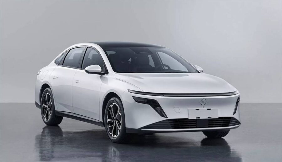 Nissan N6 - Sedan híbrido para a China roda até 130 km no modo elétrico 5 Nissan N6
