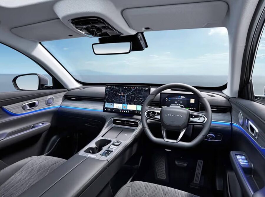 Chery Tiggo 8 2026 - Potente e bem equipado SUV chega por R$ 190.000 e mantém o excelente custo benefício 12 interior chery tiggo 8 2027