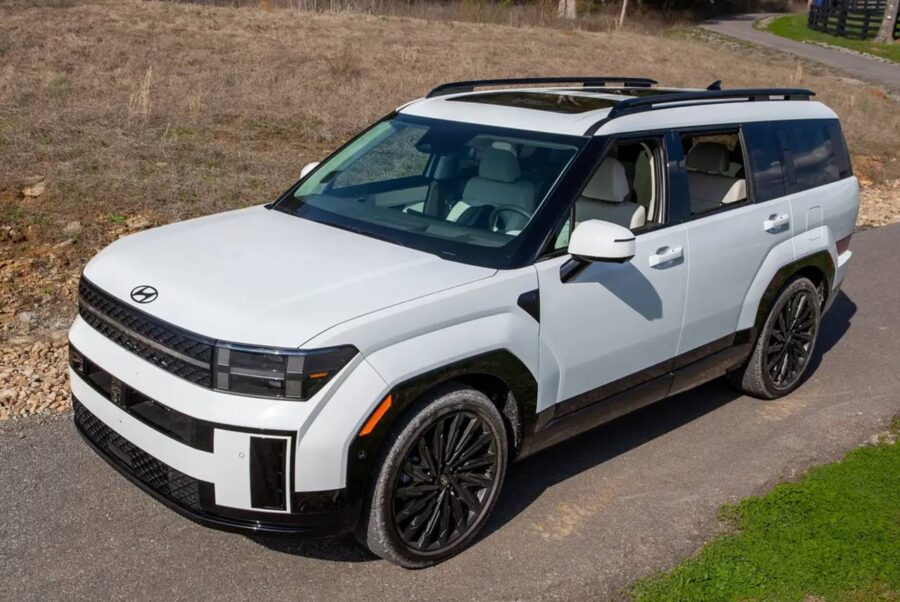 Novo Hyundai Santa Fe 2026 - Nova geração está em testes na Argentina e deve vir ao Brasil 2 hyundai santa fe 2026