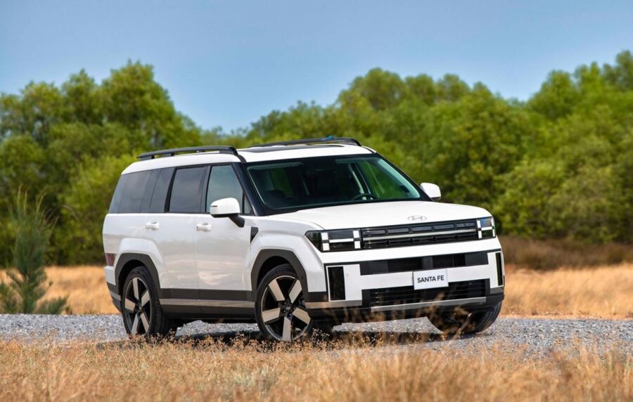 Novo Hyundai Santa Fe 2026 - Nova geração está em testes na Argentina e deve vir ao Brasil 4 hyundai santa fe 2026