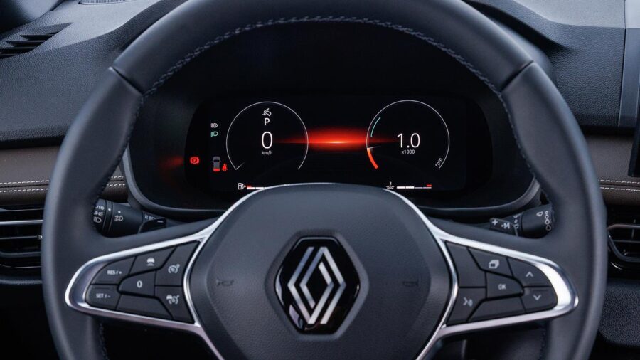 Renault Kardian 2026 – Evolui, fica mais equipado, porém sobe de preço 2 Renault Kardian 2026 painel digital